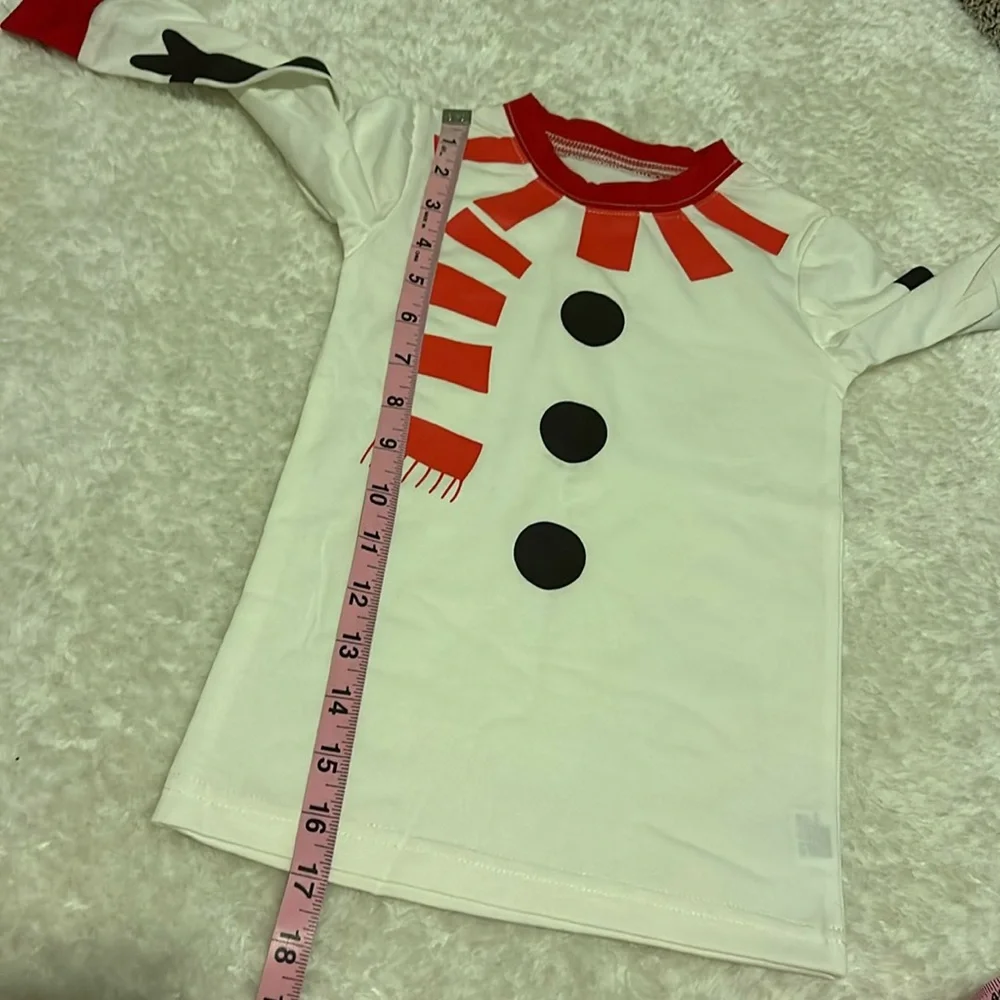 5/$30 🎈 Fancyinn snowman pajama set infant size 100